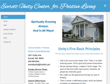 Tablet Screenshot of everettunity.org